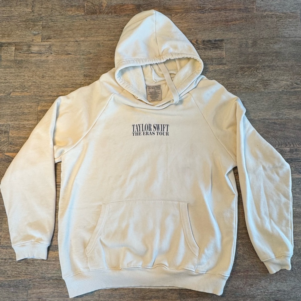Taylor Swift Cream Hoodie - The Eras Tour